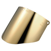Total Performance Faceshield Window, Polycarbonate, Green Tint Sécurité Médic