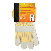 Gants d'ajusteur &agrave; paume s&egrave;che d'usage standard, Dames, Paume en Cuir fleur de vache, Doublure en Coton Sécurité Médic