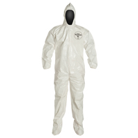 Tychem&reg; 4000 Coveralls, 2X-Large, White Sécurité Médic