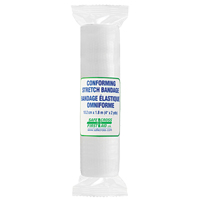 Conforming Stretch Bandage, Cut to Size L x 4" W, Class 1 Sécurité Médic