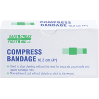 Bandages compressifs, 4" lo x 4" la Sécurité Médic