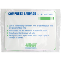 Pansement compressif grand format, 15" lo x 4-1/2" la Sécurité Médic