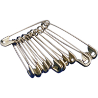 Safety Pins, Assorted Sizes Sécurité Médic