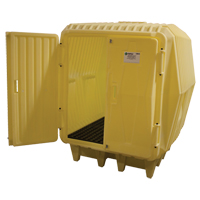Hazard Hut&reg;, 63.5" L x 68" W x 72.5" H, 4000 lbs. Load Capacity Sécurité Médic