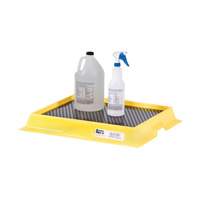 Poly-Labtray, 25.5" L x 22" W x 3.25" H, 2.5 US gal. Spill Capacity Sécurité Médic