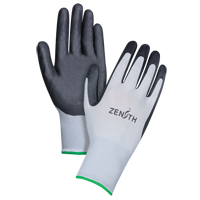 Gants l&eacute;gers enduits et respirants, 8/Moyen, R&ecirc;vetement Mousse de nitrile, Calibre 13, Enveloppe en Polyester Sécurité Médic