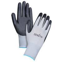 Lightweight Breathable Coated Gloves, 10/X-Large, Foam Nitrile Coating, 13 Gauge, Polyester Shell Sécurité Médic