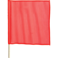 Traffic Safety Flags, Mesh, With Handle Sécurité Médic