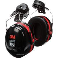 Serres-t&ecirc;tes de s&eacute;rie Peltor Optime 105, Fixation pour casque, 27 NRR dB Sécurité Médic