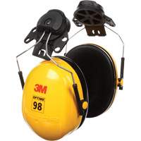 Serres-t&ecirc;tes de s&eacute;rie Peltor Optime 98, Fixation pour casque, 23 NRR dB Sécurité Médic