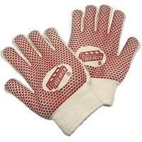 Red Brick&reg; Reversible Terrycloth Gloves, Cotton, Double Sided, 10 Gauge, Large Sécurité Médic