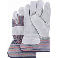 Premium Quality Fitters Gloves, 2X-Large, Split Cowhide Palm, Cotton Inner Lining Sécurité Médic