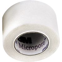 3M Micropore Hypoallergenic Surgical Tape, Class 1, 30' L x 1/2" W Sécurité Médic