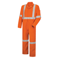 Hi-Visibility Coveralls , Men's, Orange, Size 38 Sécurité Médic