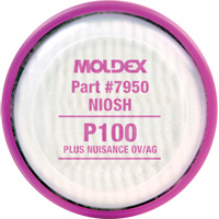 Particulate Filter Disk, Particulate Filter/Particulate Filter with Nuisance Vapour Relief, N95 Filter/Organic Vapour/Acid Gas/P100/P100 Filter/R95 Filter Sécurité Médic