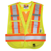 Veste d&eacute;tachable Open Road, Jaune lime haute visibilit&eacute;, Polyester Sécurité Médic