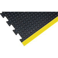 Anti-Fatigue Dome Matting, Bubbled, 3' x 4' x 1/2", Black, Rubber Sécurité Médic