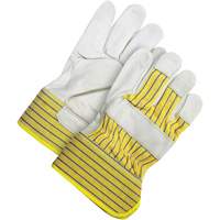 Classic Fitter Gloves, One Size, Grain Cowhide Palm, Fleece Inner Lining Sécurité Médic