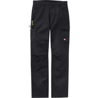 Performance Shop Pants, Canvas/Cotton/Polyester, Black, Size 30, 37 Inseam Sécurité Médic