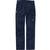 Performance Shop Pants, Canvas/Cotton/Polyester, Navy Blue, Size 30, 37 Inseam Sécurité Médic