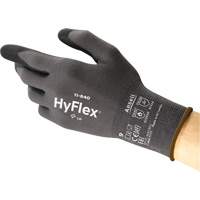 Hyflex&reg; 11-840 Gloves, 9/Large, Foam Nitrile Coating, 15 Gauge, Nylon Shell Sécurité Médic
