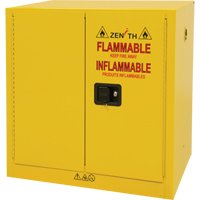Armoire pour produits inflammables, 22 gal., 2 Porte(s), 35" La x 35" h x 22" p Sécurité Médic