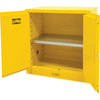 Armoire pour produits inflammables, 22 gal., 2 Porte(s), 35" La x 35" h x 22" p Sécurité Médic