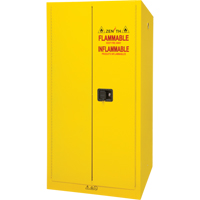 Armoire pour produits inflammables, 60 gal., 2 Porte(s), 34" La x 65" h x 34" p Sécurité Médic