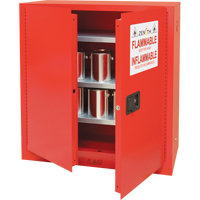 Armoire pour peintures et encres, 45 gal., 3 tablettes Sécurité Médic