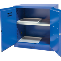 Corrosive Liquids Cabinet, 22 gal., 35" x 35" x 22" Sécurité Médic