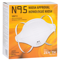 Particulate Respirator, N95, NIOSH Certified, Medium/Large Sécurité Médic