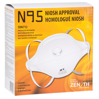 Particulate Respirator, N95, NIOSH Certified, Medium/Large Sécurité Médic