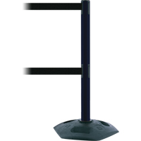 Dual Line Heavy Duty Receiver Post, 38" High, Red Sécurité Médic