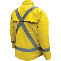 Miner 49er Mining Jacket, Neoprene, X-Large, Lime-Green Sécurité Médic