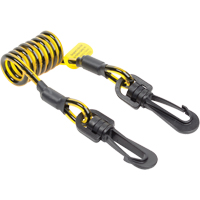 Coil Tool Tether, Coil, Dual Clip Sécurité Médic