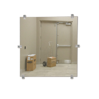 Miroir plat, 18" ha x 30" la, Non encadr&eacute; Sécurité Médic