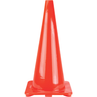 Traffic Cones, 28", Orange Sécurité Médic
