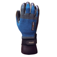 ActivArmr&reg; HVAC 97-002 Gloves, 9/Large, Nitrile Coating, 18 Gauge, Nylon Shell Sécurité Médic