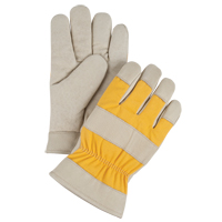 Premium Winter-Lined Work Gloves, Medium, Grain Pigskin Palm, Foam Fleece Inner Lining Sécurité Médic