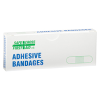 Bandages, Rectangulaire/carr&eacute;e, 3", Plastique, Non st&eacute;rile Sécurité Médic