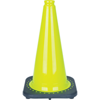 Premium Traffic Cone, 18", Lime Green Sécurité Médic