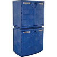 Polyethylene Corrosive/Acid Cabinet, 24 gal., 36" x 35" x 25" Sécurité Médic