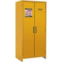 Armoire d'entreposage 90 minutes s&eacute;curitaire et conforme &agrave; la norme EN, 30 gal., 2 Porte(s), 35,16" La x 76,89" h x 24,21" p Sécurité Médic
