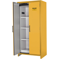 Armoire d'entreposage 90 minutes s&eacute;curitaire et conforme &agrave; la norme EN, 30 gal., 2 Porte(s), 35,16" La x 76,89" h x 24,21" p Sécurité Médic