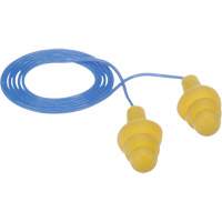 Bouchons d'oreilles pr&eacute;moul&eacute;s E-A-R Ultrafit, Avec cordon, Vrac - Sac en poly, 25 dB NRR, Taille unique Sécurité Médic