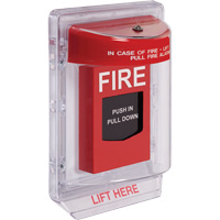 Fire Alarm Covers - Stopper&reg; II Indoor Alarm Covers, Flush Sécurité Médic