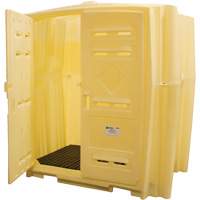 Job Hut, 90" L x 61.5" W x 94" H, 8000 lbs. Load Capacity Sécurité Médic