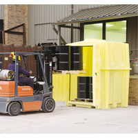 Job Hut, 90" L x 61.5" W x 94" H, 8000 lbs. Load Capacity Sécurité Médic