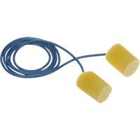 Bouchons d'oreilles classiques E-A-R, Vrac - Sac en poly, Avec cordon Sécurité Médic
