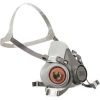 6000 Series Half Facepiece Reusable Respirator, Thermoplastic, Medium Sécurité Médic